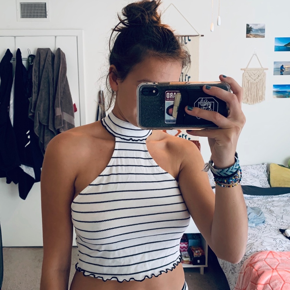 Anthropologie Crop Top